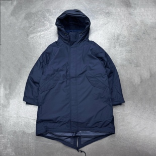 现货nanamica GORE-TEX Long Down Coat长款羽绒服夹克外套25AW