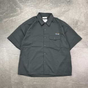 现货 FREAKS STORE AiRide 25ss宽松透气阔版工装短袖衬衫