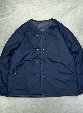 现货nanamica Reversible DownCard 25AW双面穿羽绒内胆保暖夹克