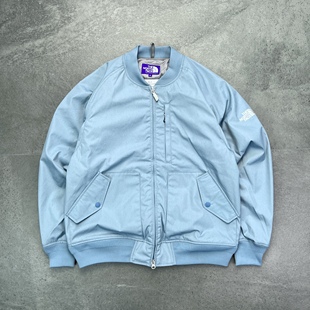 现货 日本紫标 BEAMS别注65/35立领哈灵顿飞行员夹克25aw