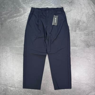 现货 Goldwin One Tuck Tapered 26ss防水抗皱弹性单褶休闲微锥裤