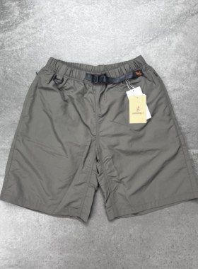 现货GRAMICCI × Beams别注All Condition小野人尼龙腰带短裤26ss