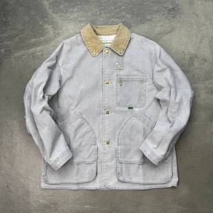 25ss灯芯绒领复古尼龙猎装 现货 Coat Field 夹克外套 L.L.Bean