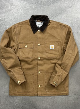 现货Carhartt WIP MICHIGAN COAT卡哈特 薄/厚密歇根厚款排扣夹克