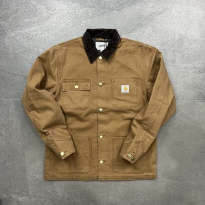 现货Carhartt WIP MICHIGAN COAT卡哈特 薄/厚密歇根厚款排扣夹克