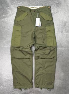 现货 nanamica Cargo Pants 定番多口袋抽绳拼接宽松休闲工装长裤