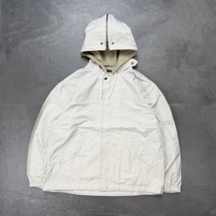 现货 nanamica Nylon Twill Hooded 26SS 尼龙连帽拉链夹克冲锋衣