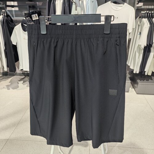 特步男男夏季新款综训冰丝梭织弹力五分短裤976229970134