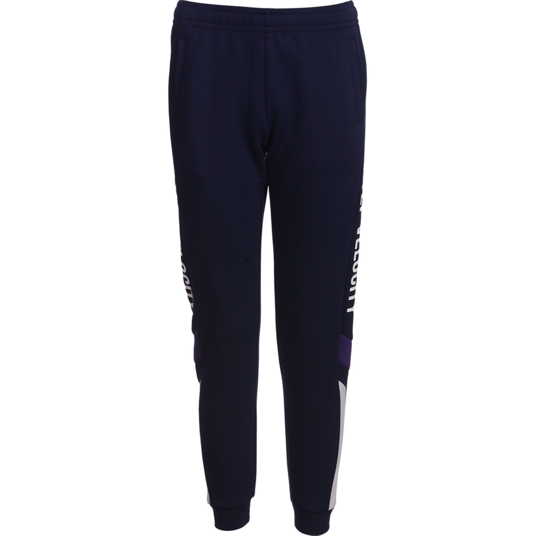 特步新品女子针织长裤活力系列T/C硬挺夹丝布980128630010