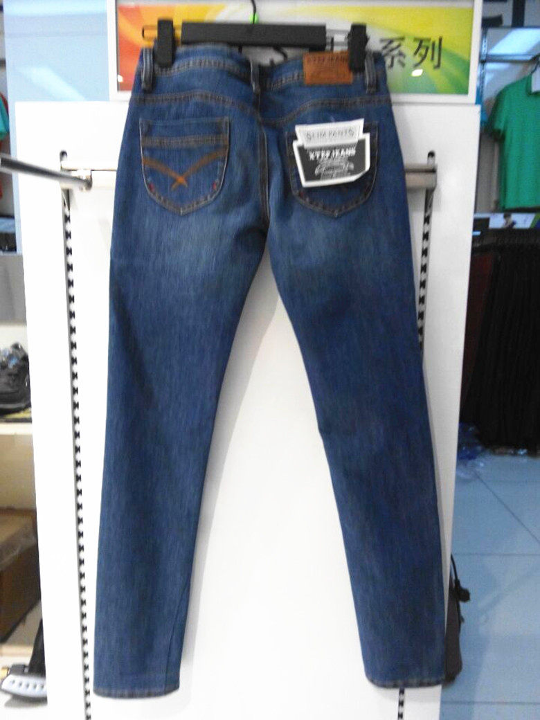 SPRING AND AUTUMN NEW PRODUCTS XTEP WARM BREATHABLE AND WEAR-RESISTANT SPORTS JEANS PANTS DISCOUNT WOMENS PANTS 986328740909