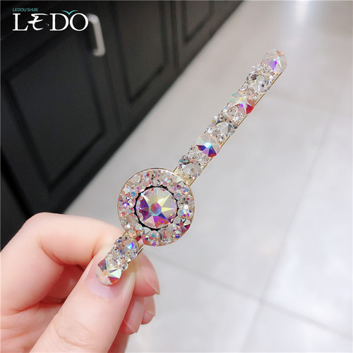 韩国精致进口奥地利水晶满钻发夹
