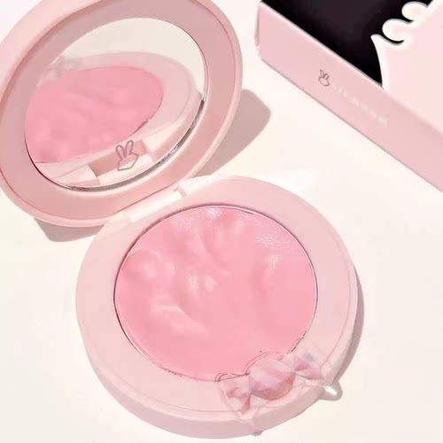 清仓处理HYNTOOR/黑兔软糖腮红膏泥哑光多用自然提亮膨胀色腮紫