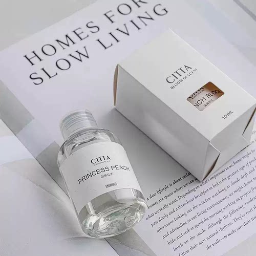 citta/西苔无火香薰补充液家用室内持久扩香清新祛味精油香氛