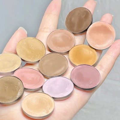 清仓处理outofoffice眼影盘四色水泥哑光ooo单色大地色日常妆秋冬