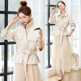 宋佳同款2025春季新款皮衣外套女高级感小个子短款酷飒风减龄上衣