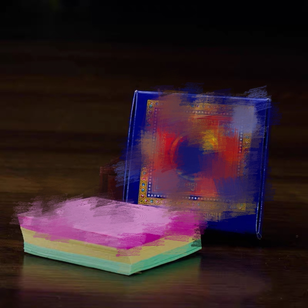 烟供纸烟供用品六道金刚烟供见闻西藏民族用品火供纸 一扎约280张