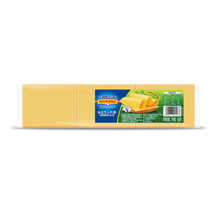 百瑞酪车达芝士片960g黄片百吉福奶酪干酪片80片汉堡三明治家商用