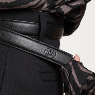 裙子牛仔裤 饰腰带夏季 带通勤青年 女士皮带ins风韩简约百搭装 清仓