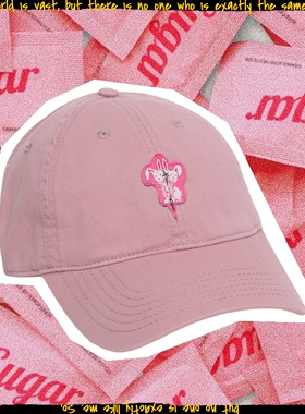 萨刻甜妹棒球帽男女同款鸭舌帽遮阳帽防晒帽户外运动休闲百搭帽子