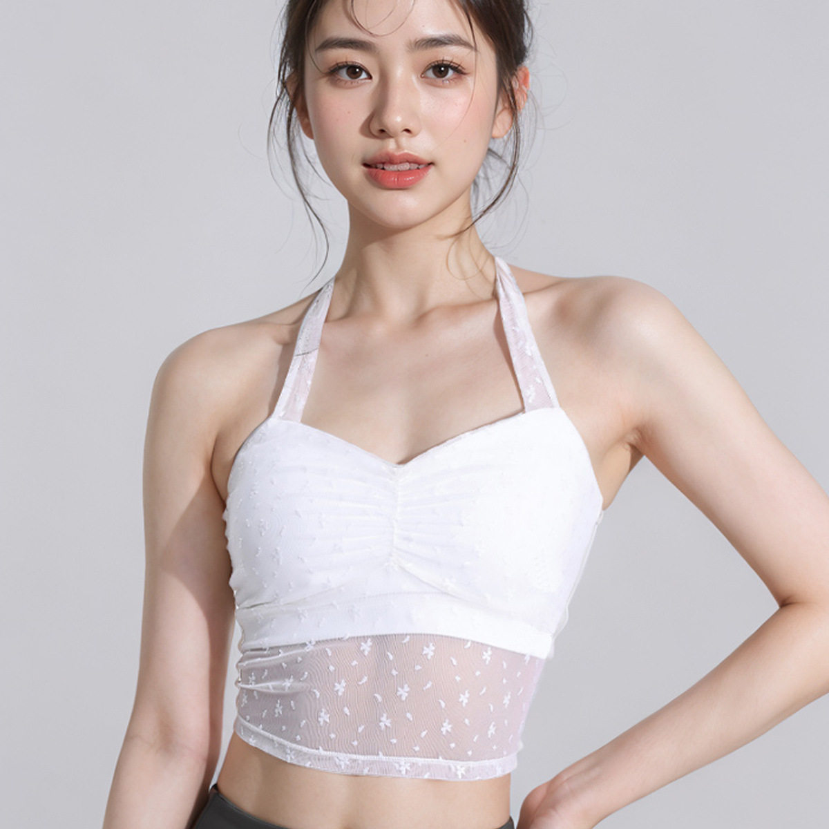 性感外穿蕾丝运动内衣居家文胸