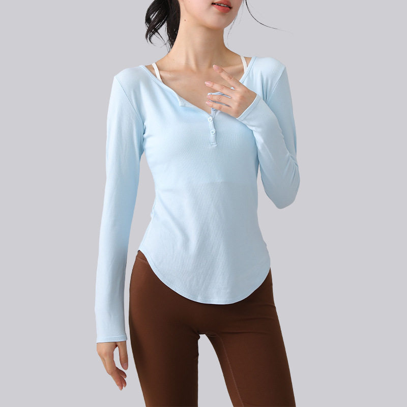 百搭吸汗健身衣瑜伽服女