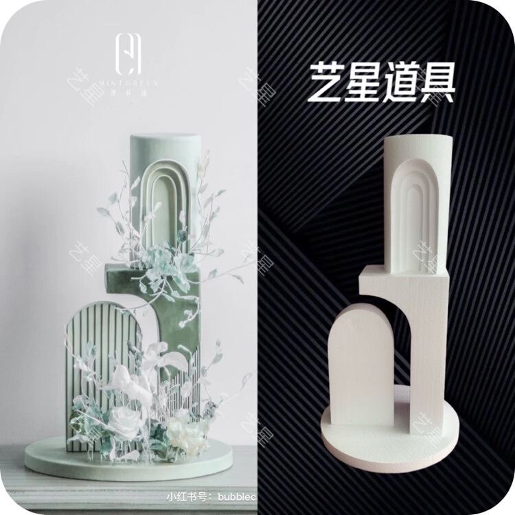 泡沫蛋糕模型泡沫假体蛋糕胚翻糖蛋糕练习制作新品包邮套装