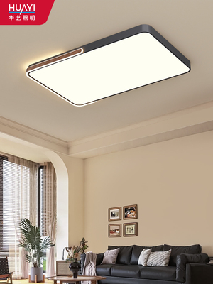 华艺客厅吸顶灯中古2025新款现代简约大气创意个性护眼主灯