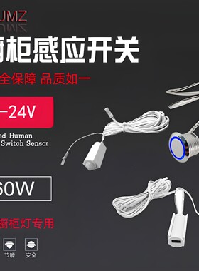 60w吊衣柜底5A挥手人体感应开关