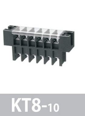 KT8-10-XXP  间距21mm  115A 600V 带盖大电流穿墙端子