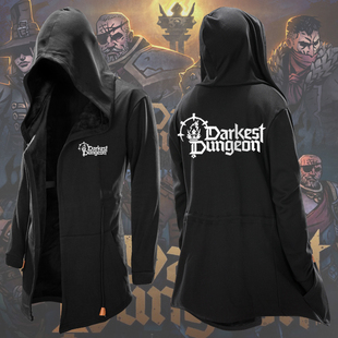 暗黑地牢2风衣服春秋季卫Darkest Dungeon周边衣服男巫师帽衫黑暗