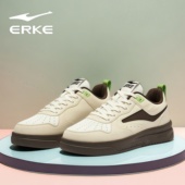 透气运动鞋 鸿星尔克男鞋 软底回弹百搭情侣板鞋 小白鞋 2026春季 新鞋