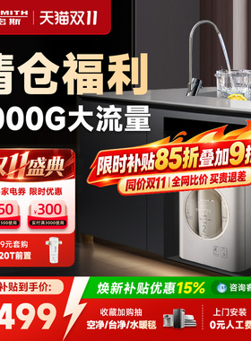 【清仓补贴 售完即止】AO史密斯佳尼特家用直饮大流量净水器A1