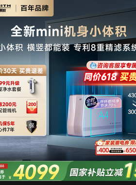 A.O.史密斯厨下家用小体积直饮过滤净水器R1700SWi-T