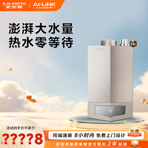门店在售燃气热水器MJSAi