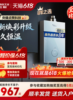 【小精钢TCS5】AO史密斯佳尼特耐用恒温安静燃气热水器TCA1/PC0