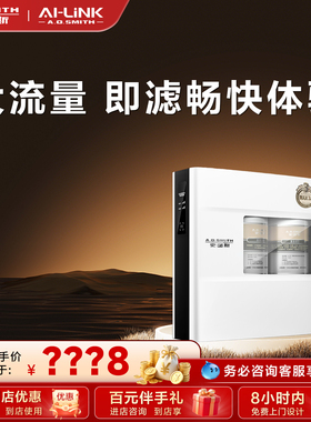 【门店在售】AO史密斯净水器家用直饮机反渗透R2000FWi/XF1Wi/XF2