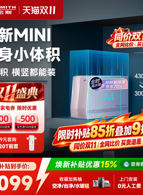 A.O.史密斯厨下家用小体积直饮过滤净水器R1700SWi-T