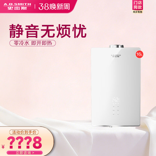 史密斯门店在售燃气热水器VJSAI