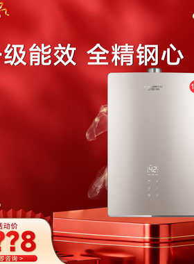 【门店在售】AO史密斯16升燃气热水器全精钢一级能效JSLQ28-AJEWi