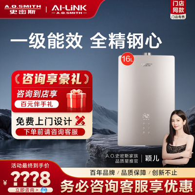 门店在售燃气热水器JSLQ28-AJEWi
