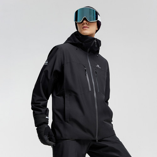 拓路者男金标P棉加厚防水滑雪服