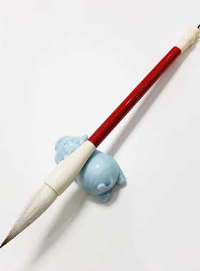 【悦颜】出锋5.6cm斗笔兼毫毛笔 大字 对联 福字 国画 书法适用