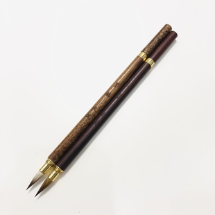 【墨璃 秋言】出锋1.8cm小楷毛笔带帽行囊笔瘦金体描红国画勾线