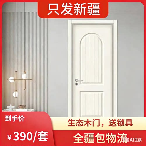 全新疆发货实木复合木门