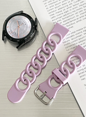 甜甜圈硅胶新款小众GT适用gt2华为GT3手表watch4pro表带荣耀Magic