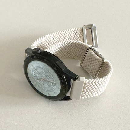 编织尼龙回环磁吸GT4适用gt2华为GT3手表watch4pro表带荣耀Magic1