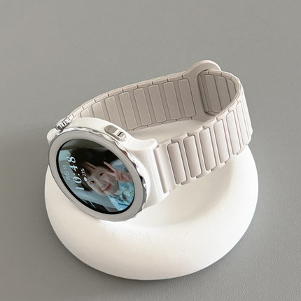 一株硅胶回环磁吸GT5新款适用华为GT3手表watch4pro表带苹果荣耀2
