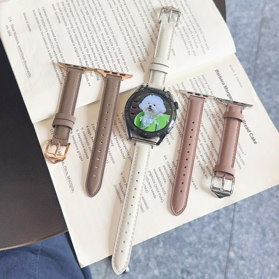 小牛皮细款皮革GT5表带