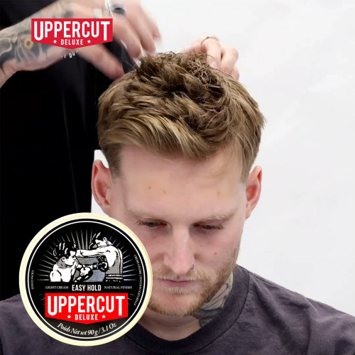 UPPERCUT拳击手发泥哑光自然造型蓬松前刺纹理凌乱蓬松发型