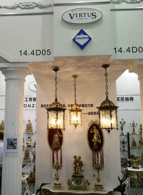 VIRTUS进口手工全铜吊灯欧式复古